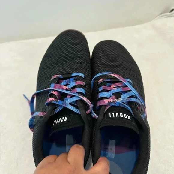 NOBULL West Coat Mesh Trainer Crossfit Athletic Shoes M 10/5 Black - Picture 7 of 13